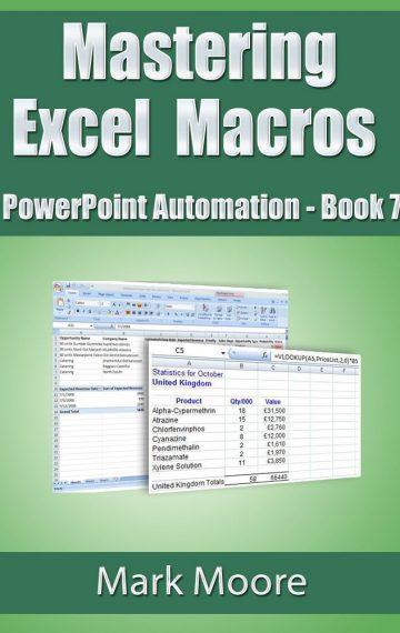 Mastering Excel Macros: PowerPoint Automation (Book 7)